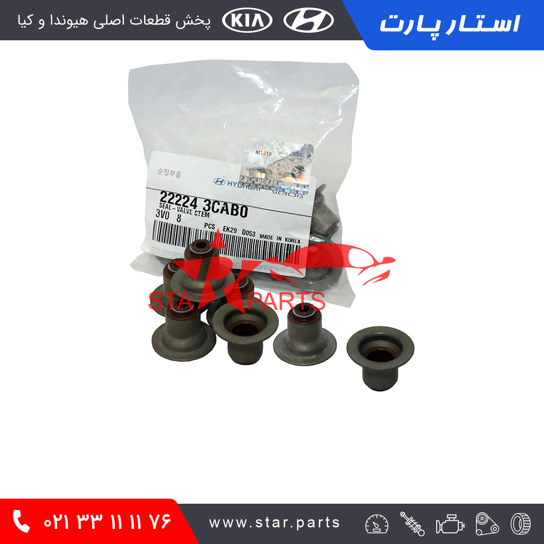 22224-3CAB0.jpg كاسه نمد ساق سوپاپ - تصویر 1